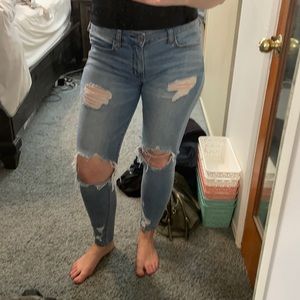 American Eagle Super Super Stretch Jeggings Sz 10